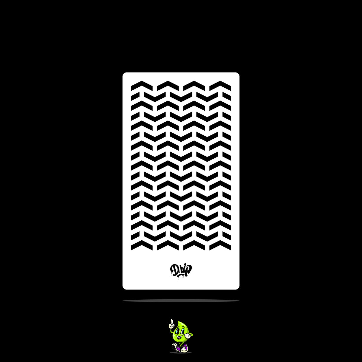 Mylar Stencil Chevron