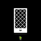 Mylar Stencil Grid II