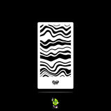 Mylar Stencil Wavy