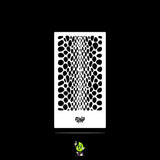 Mylar Stencil Snakeskin
