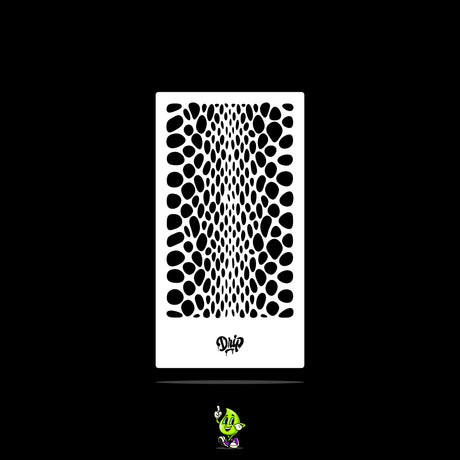 Mylar Stencil Snakeskin