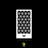 Mylar Stencil Triangles