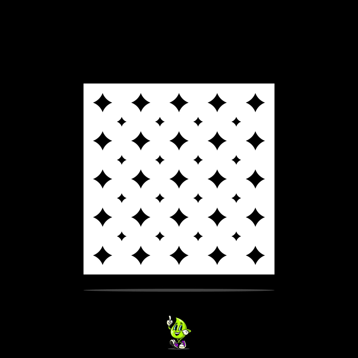 Twilight Vinyl Stencil Pack – Set of 4