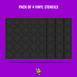 Twilight Vinyl Stencil Pack – Set of 4
