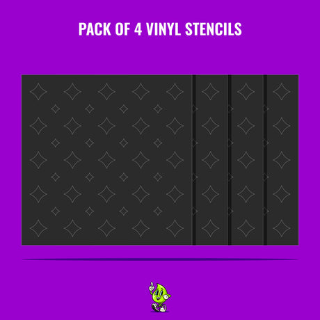 Twilight Vinyl Stencil Pack – Set of 4