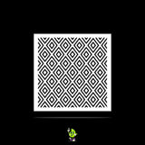 Diamonds Vinyl Stencil Pack – Set of 4