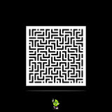 Labyrinth Vinyl Stencil Pack – Set of 4