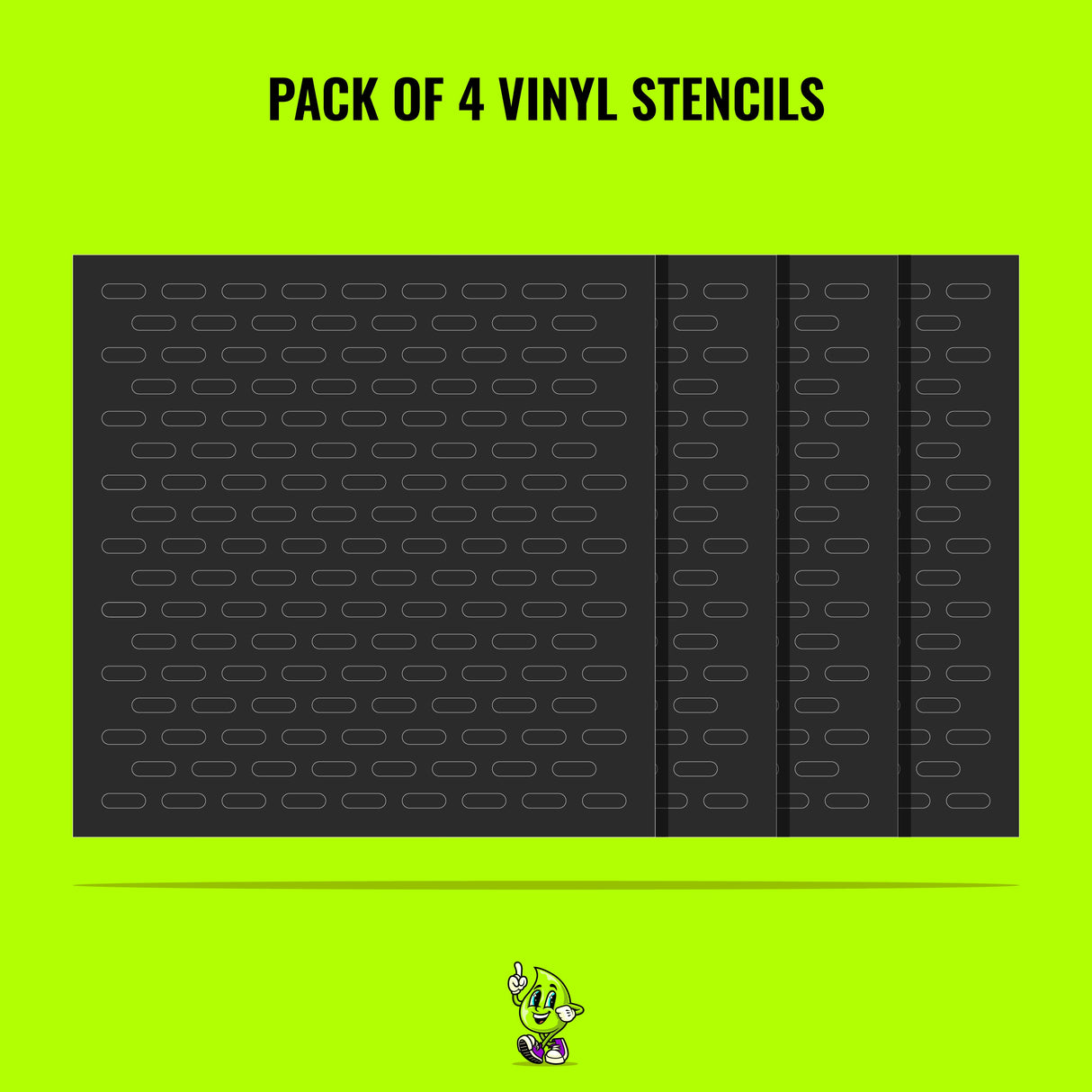 Aperture Vinyl Stencil Pack – Set of 4