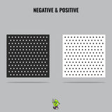 Holes II Vinyl Stencil Pack – Set of 4