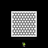 Hexahedron Vinyl Stencil Pack – Set of 4
