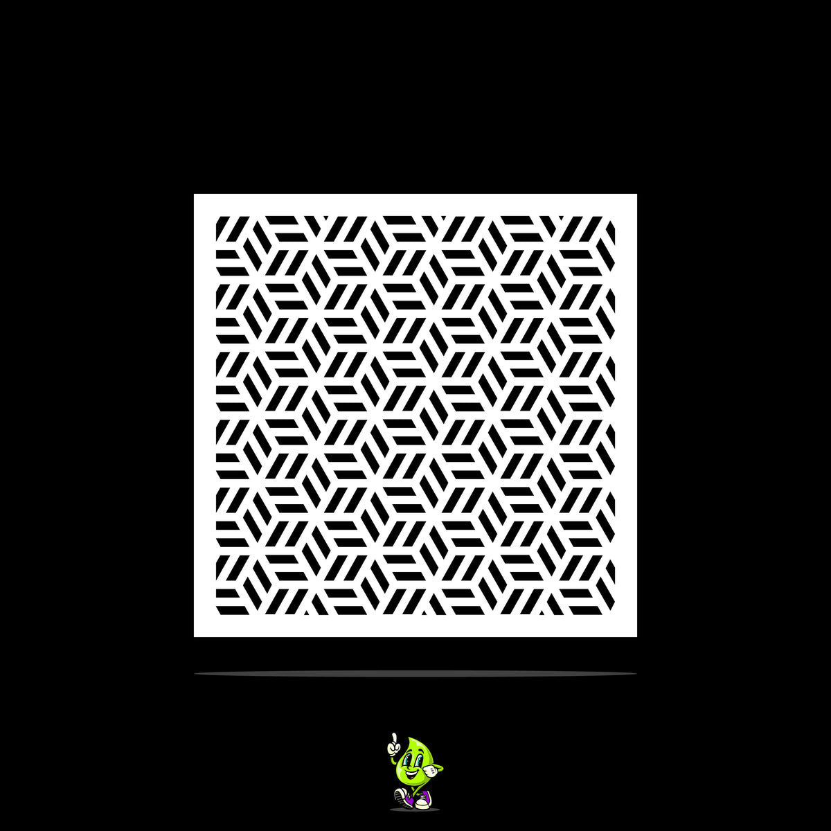 Helix Vinyl Stencil Pack – Set of 4