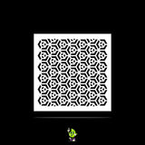 Hex Vinyl Stencil Pack – Set of 4