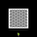Y Geometric Vinyl Stencil Pack – Set of 4