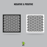 Y Geometric Vinyl Stencil Pack – Set of 4