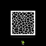 Cobblestone Vinyl Stencil Pack – Set of 4