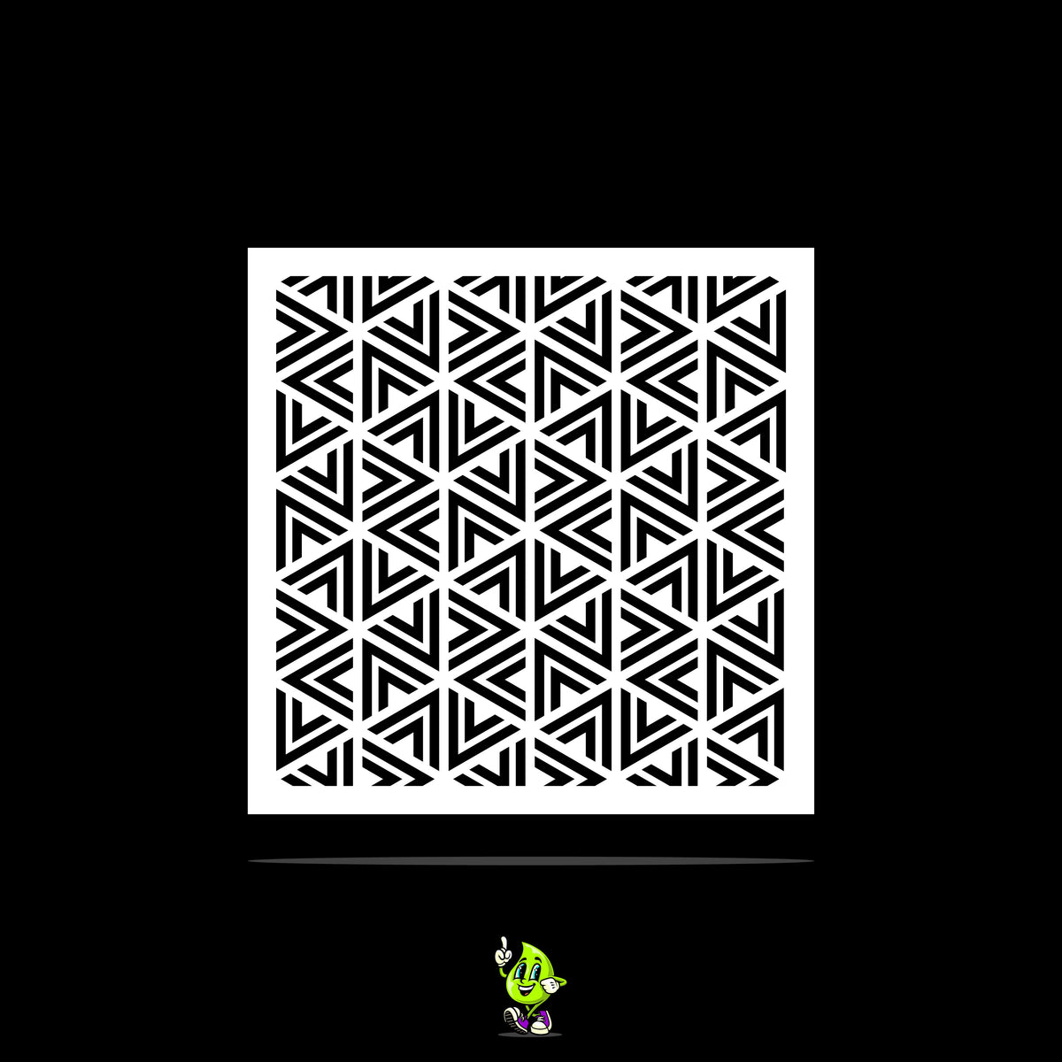 Tribal Vinyl Stencil Pack – Set of 4