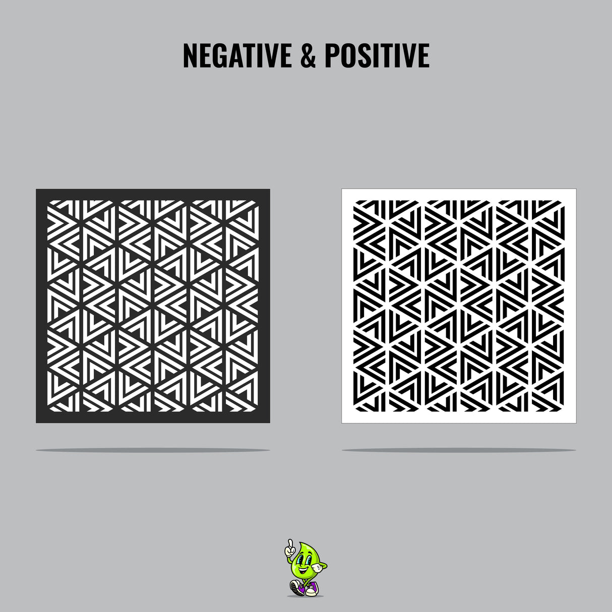 Tribal Vinyl Stencil Pack – Set of 4