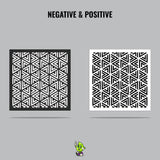 Tribal Vinyl Stencil Pack – Set of 4