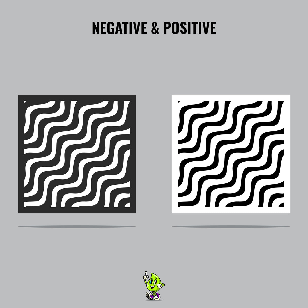 Waves Vinyl Stencil Pack – Set of 4
