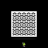 Chevron Vinyl Stencil Pack – Set of 4