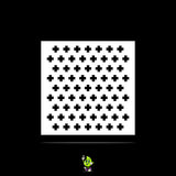 Cross I Vinyl Stencil Pack – Set of 4