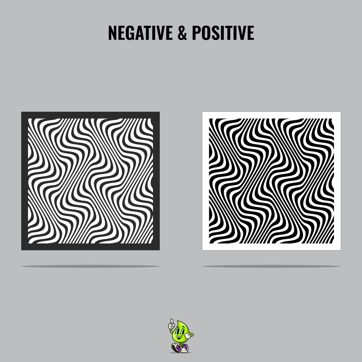 Optical Illusion I Vinyl Stencil Pack – Set of 4