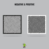 Optical Illusion I Vinyl Stencil Pack – Set of 4