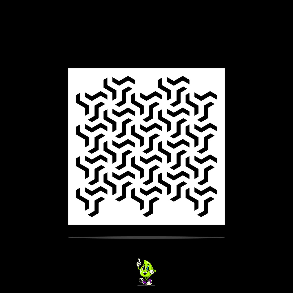 Fidget Vinyl Stencil Pack – Set of 4