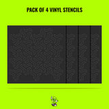 Fidget Vinyl Stencil Pack – Set of 4