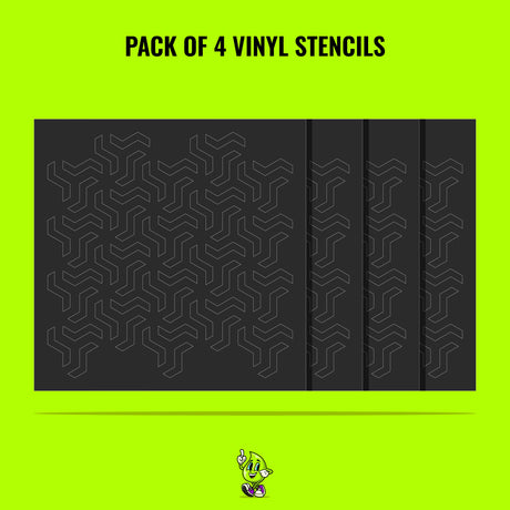 Fidget Vinyl Stencil Pack – Set of 4