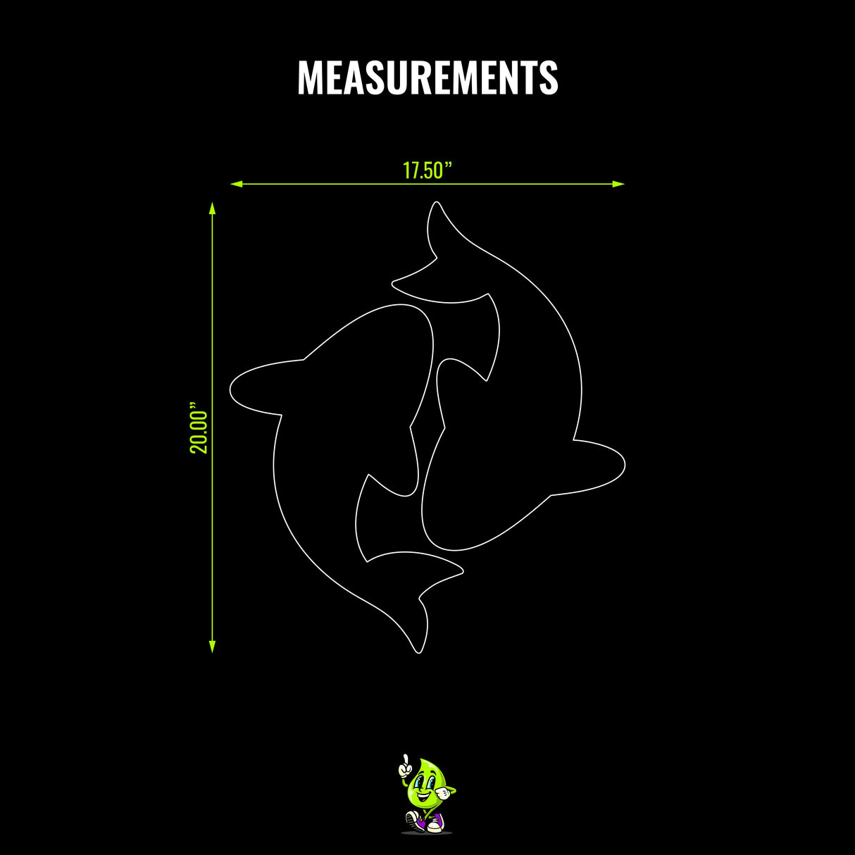 Blank Yin Yang Koi Fish