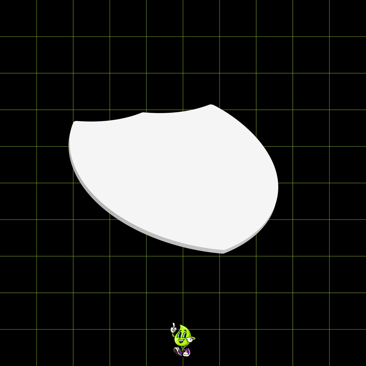 Blank Interstate Sign