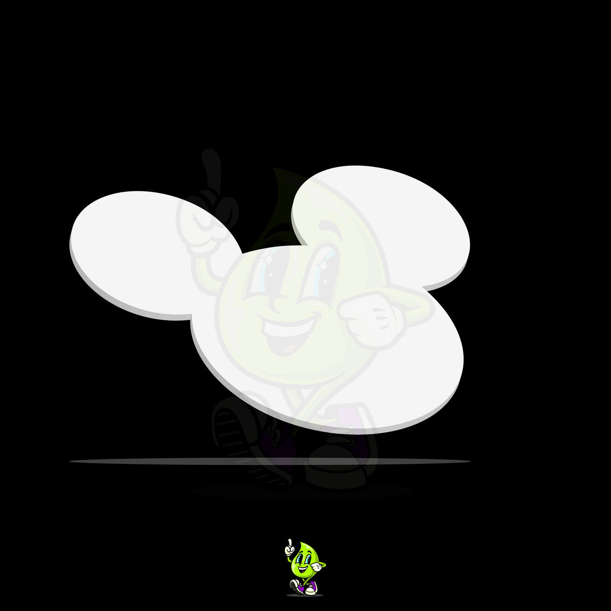 Blank Mickey Head