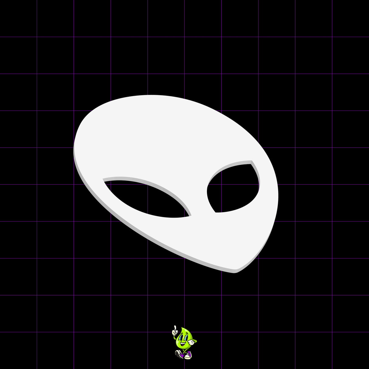 Blank Alien Head