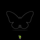 Blank Butterfly