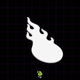 Blank Flaming Eyeball