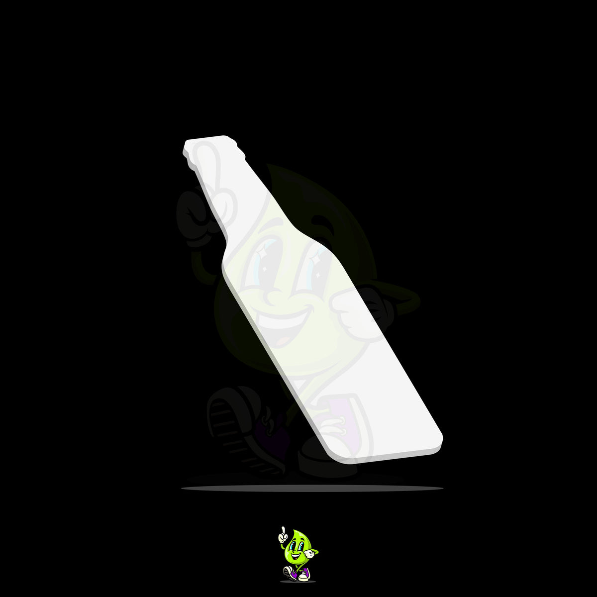 Blank Beer Bottle