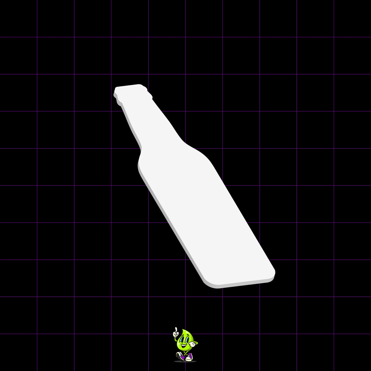 Blank Beer Bottle
