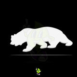 Blank California Grizzly Bear