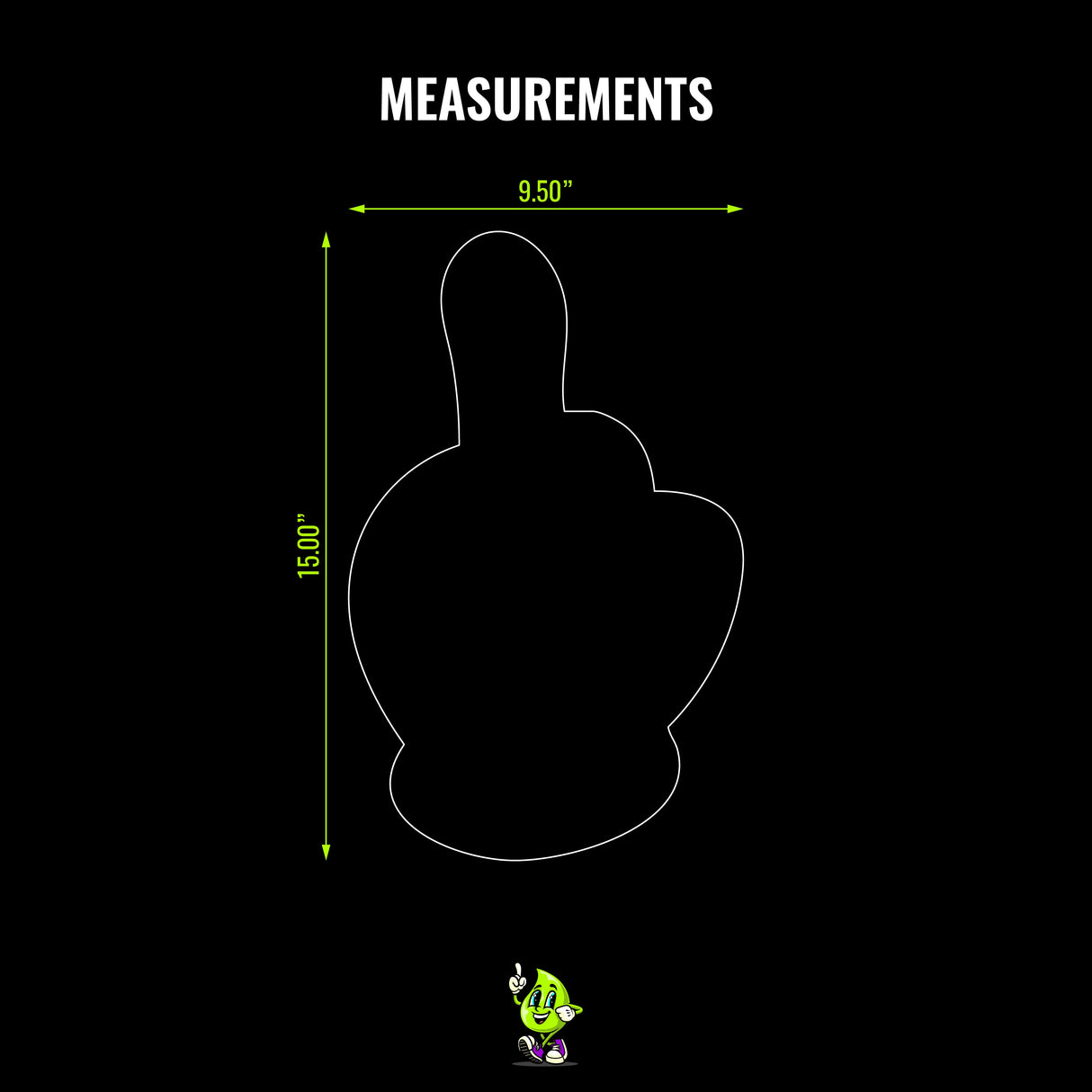 Blank F*ck You Finger