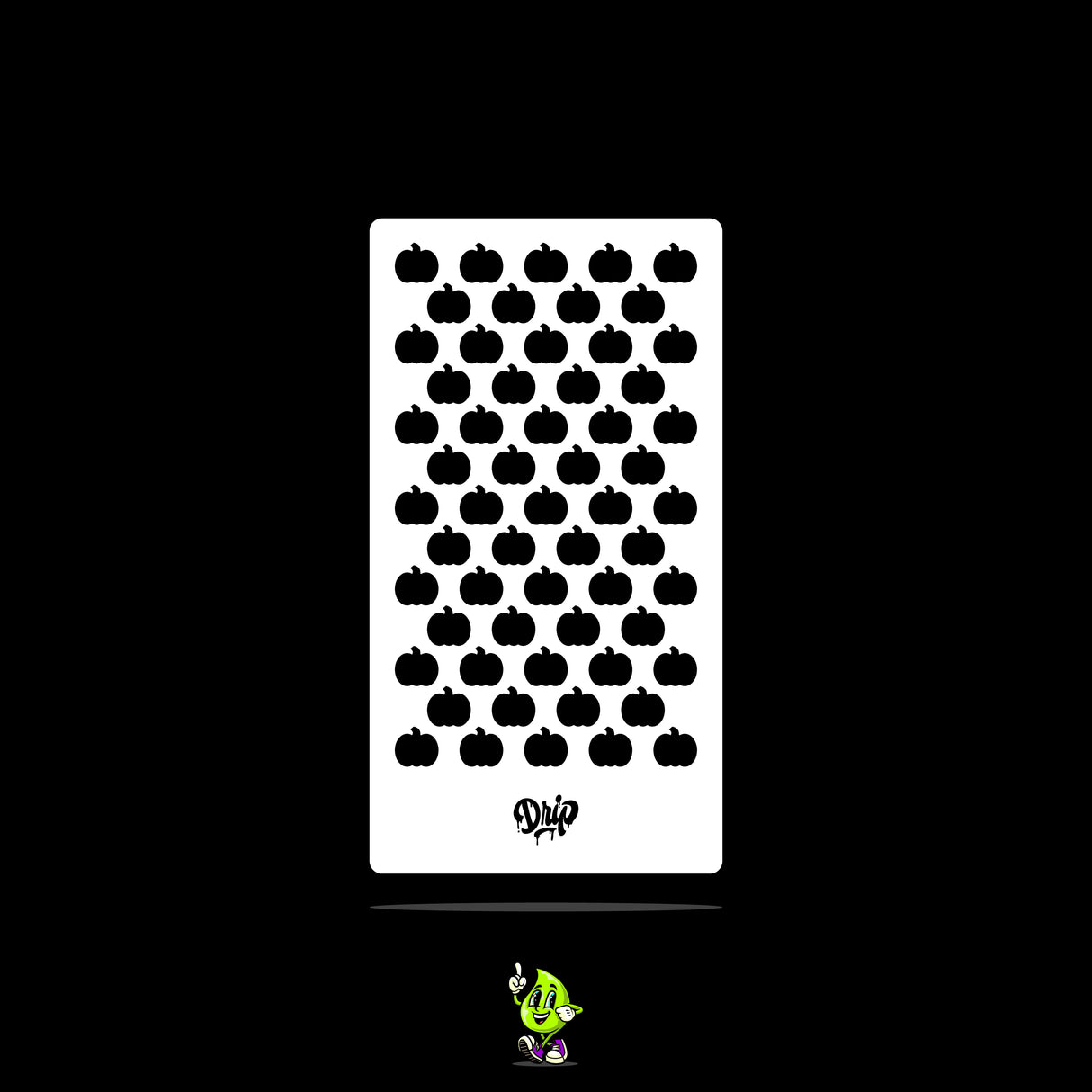 Mylar Stencil Pumpkins