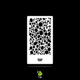 Mylar Stencil Bubbles