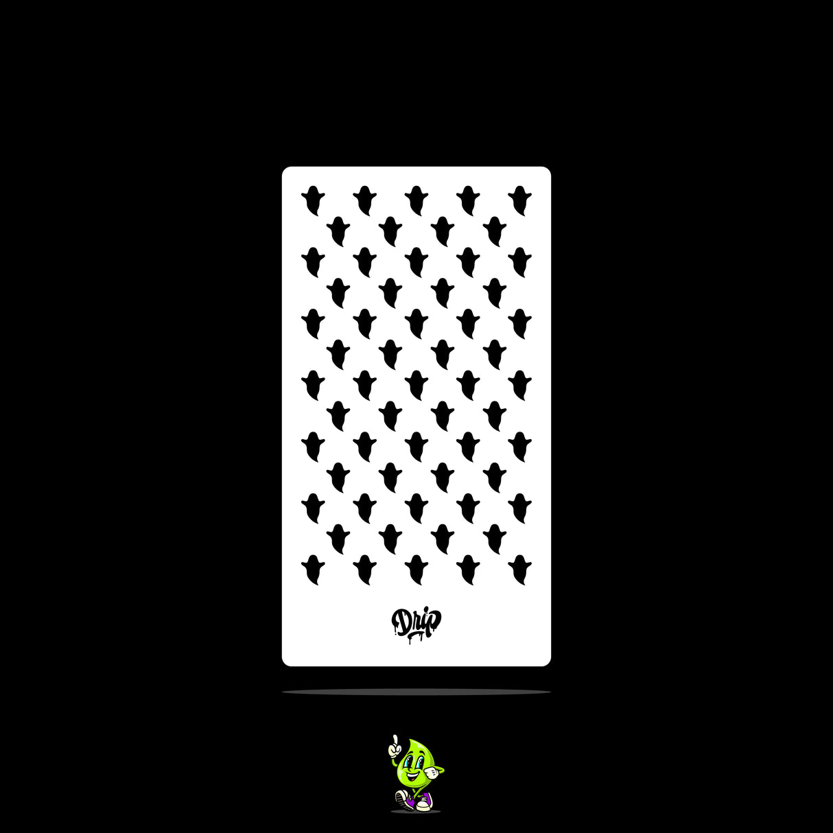 Mylar Stencil Ghosts I