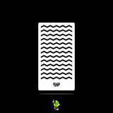 Mylar Stencil Zig Zag