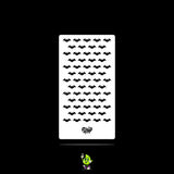 Mylar Stencil Bats