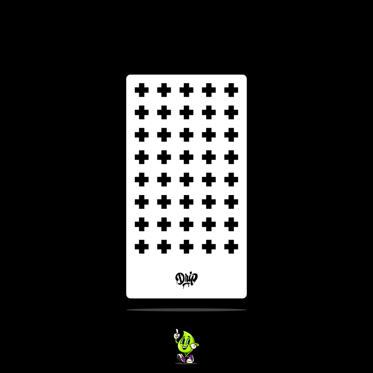 Mylar Stencil Cross III