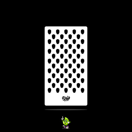 Mylar Stencil Skulls