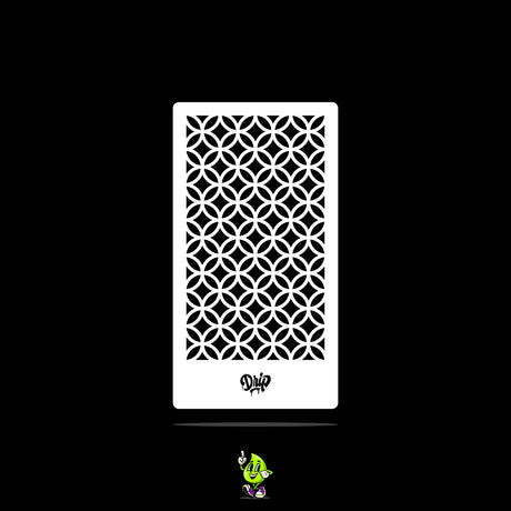 Mylar Stencil Lattice Circle