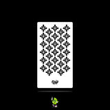 Mylar Stencil Floral