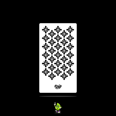 Mylar Stencil Floral